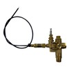 1/2" Compression Top Inlet for Copper Tubing, Combo Unloader Pilot