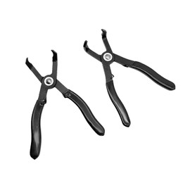 ORIGINTECH 30°& 80° Push Pin Plier Set, Angled Pliers Fastener Remover Tool Rivet Puller, 2 Pcs Set