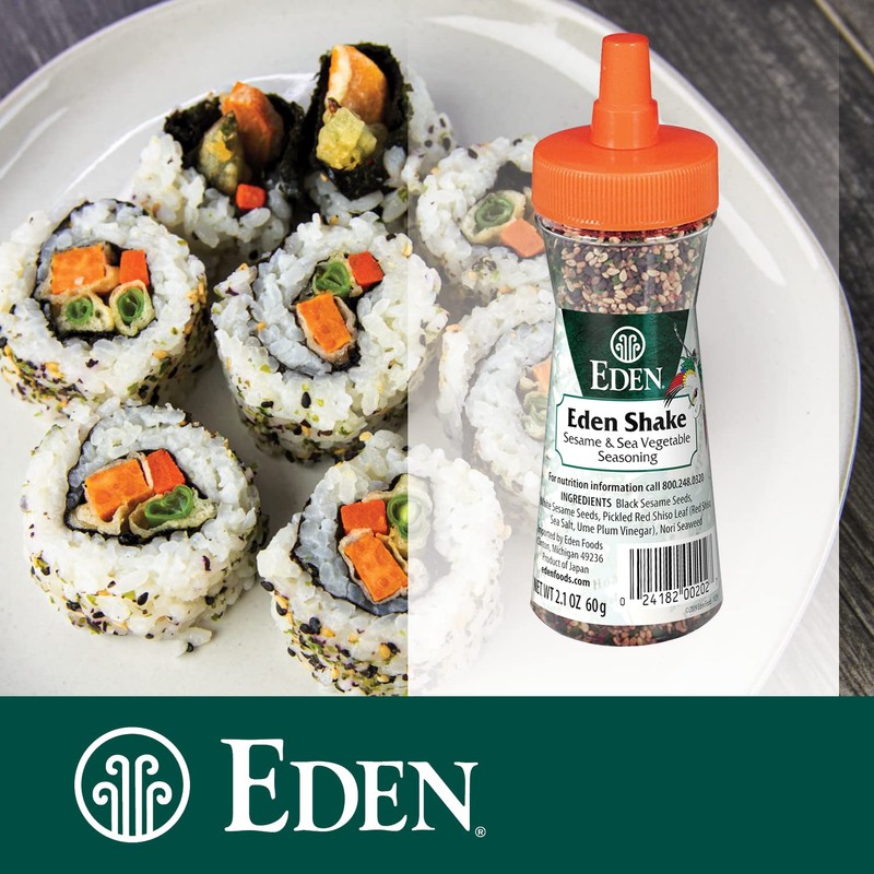 Eden Shake Furikake, Made in Japan, Rice Seasoning, No Sugar,