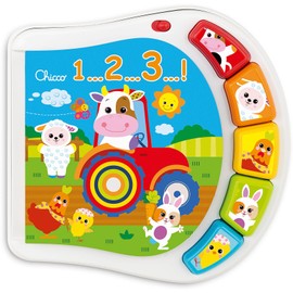 Chicco 00009778000000 EL Libro Los Animales De La Granja Numbers Colour Book Multi-Coloured