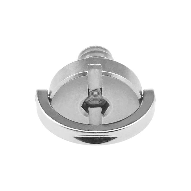 NOTRICKT CS-018 1/4" Screw with D-Ring (D15mmxH12mm) Stainless Steel, for