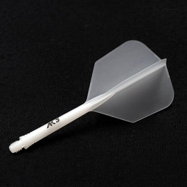 CUESOUL Rust Integrated Dart Shafts and Flights Pack of 6