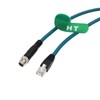 HangTon M12 Ethernet 8 pines x codificado RJ45 CAT7e GigE