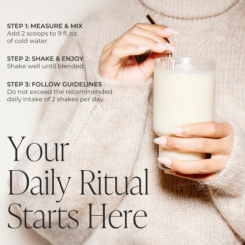 Arbonne Feelfit Pea Protein Shake - Daily Supplement Powder, Vegan