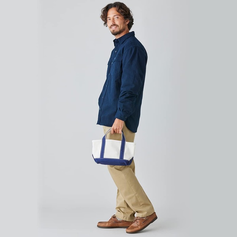 [L.L.Bean] Boat and Tote, Mini, blue (light)