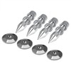 Speaker Spike Set, 4 Pack HiFi Shockproof Speaker Spike with
