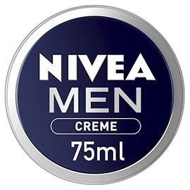 NIVEA Men Creme (75ml), Intensive Everyday Moisturising Cream for Whole Body, Fast-Absorbing Face, Body and Hand Cream, with Vitamin E and Aloe Vera Formula