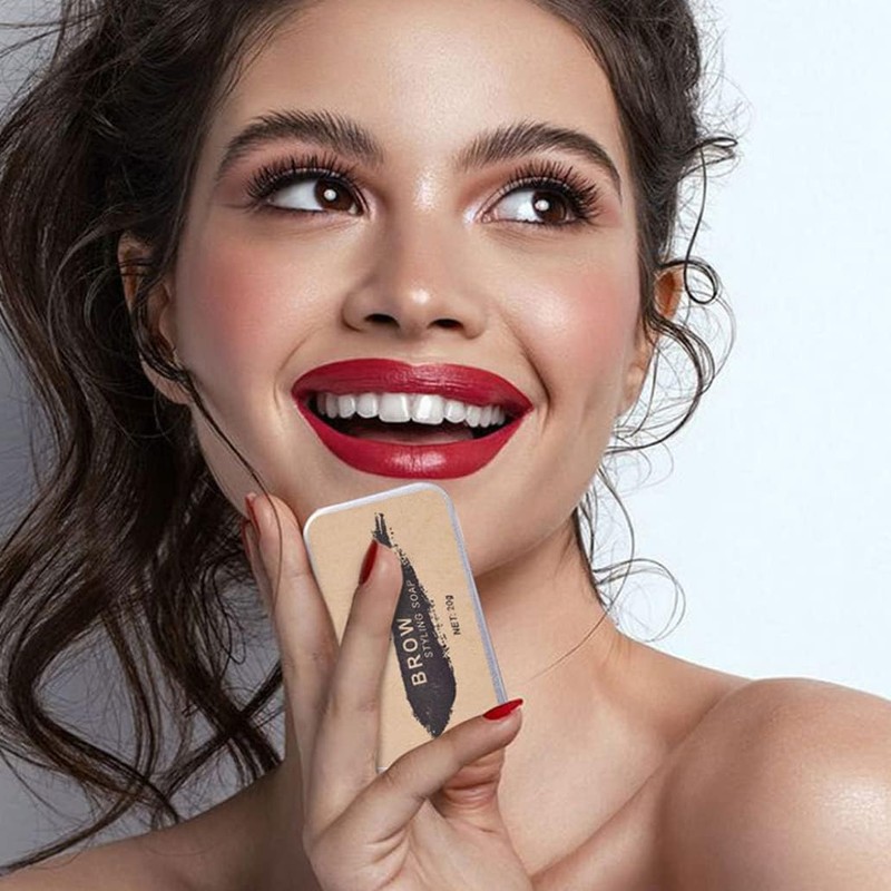 Jabón para cejas, cera para dar forma al estilo de