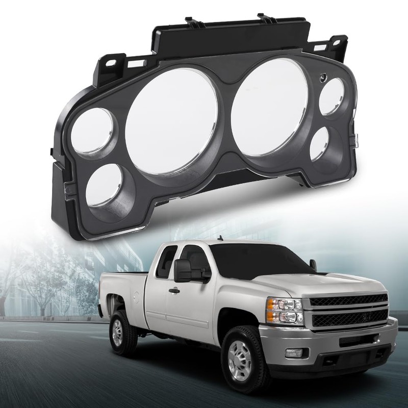 LQI Gauge Cluster IPC Lens Cover Chrome Trim Compatible with