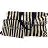 Victoria's Secret Extra Large Weekender Tote Duffle Bag Black Cream