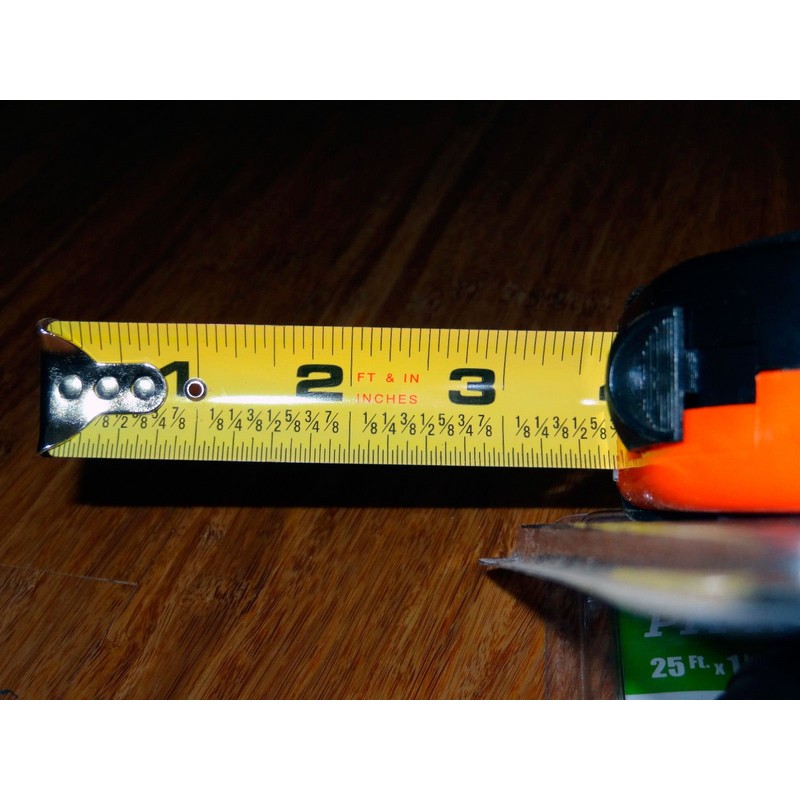 Pittsburgh QuikFind Tape Measure ~ 25 Foot by 1 Inch,