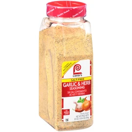 Lawry's Garlic & Herb Seasoning, 20 oz - One 20 Ounce Container of Garlic and Herb Seasoning Blend of Garlic, Rosemary, Basil, and Citrus Perfect for Seafood, Beef, and Poultry