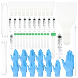 12 Set AI Artificial Insemination Dog Breeding Kit Artificially Inseminate Dog Kit Disposable Canine Artificial Insemination Cones Dog Semen Collection Bag for Dog Pet Breeding