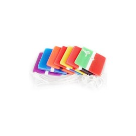 Keystone 9600170 Pro-Form Mouthguard Tri-Color Laminate, 0.160" Thickness, 5" Length, 5" Width, Assorted 3 Color (Pack of 12)