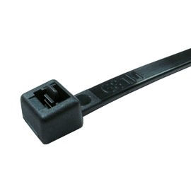 100 Pack - Cable Ties - 4.8mm x 160mm Black