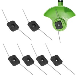 6 Pack 150mm String Trimmer Heads, Lightweight Replacement Trimmer Line Heads for Electric Grass Trimmers, for Gardens, Lawns & Crops