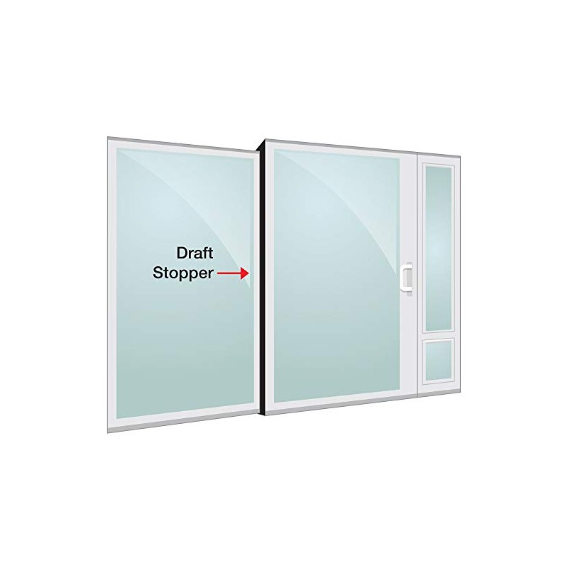 Sliding Glass Door Draft Stopper | Energy-Efficient Weatherstripping for Sliding