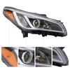 YIYIBYUS Headlights Assembly for 2015 2016 2017 Hyundai Sonata Front