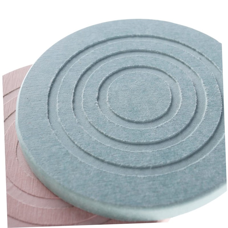 CAXUSD Diatomite Coasters Set by 4pcs Coasters Diatomite Pad Super