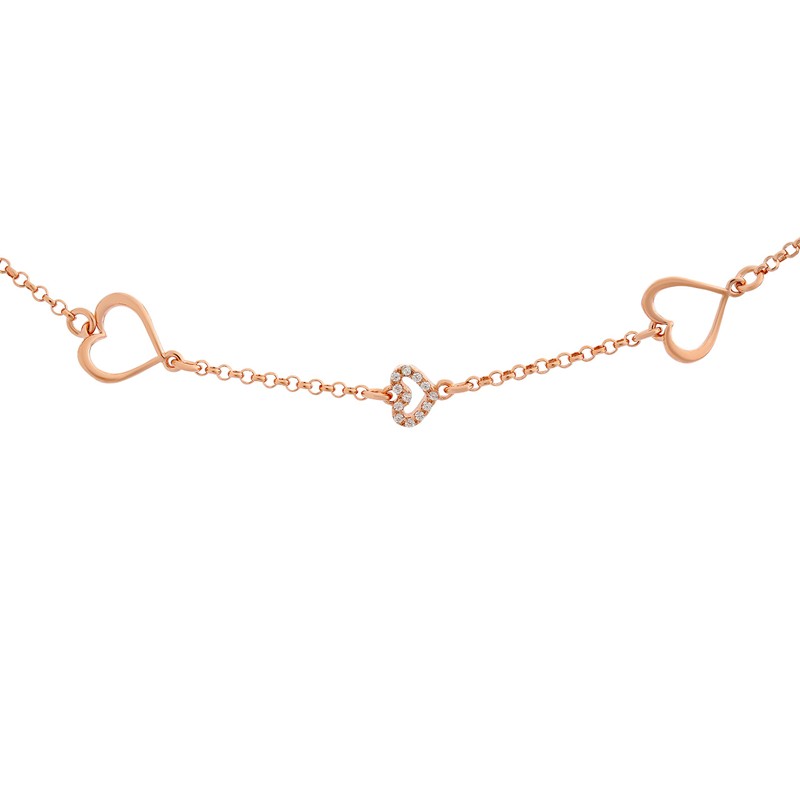 Orphelia Women Silver Chain Bracelet - ZA-7383