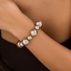 Statement Gold Beaded Bracelets for Women Strand Tarnish Chunky Dainty