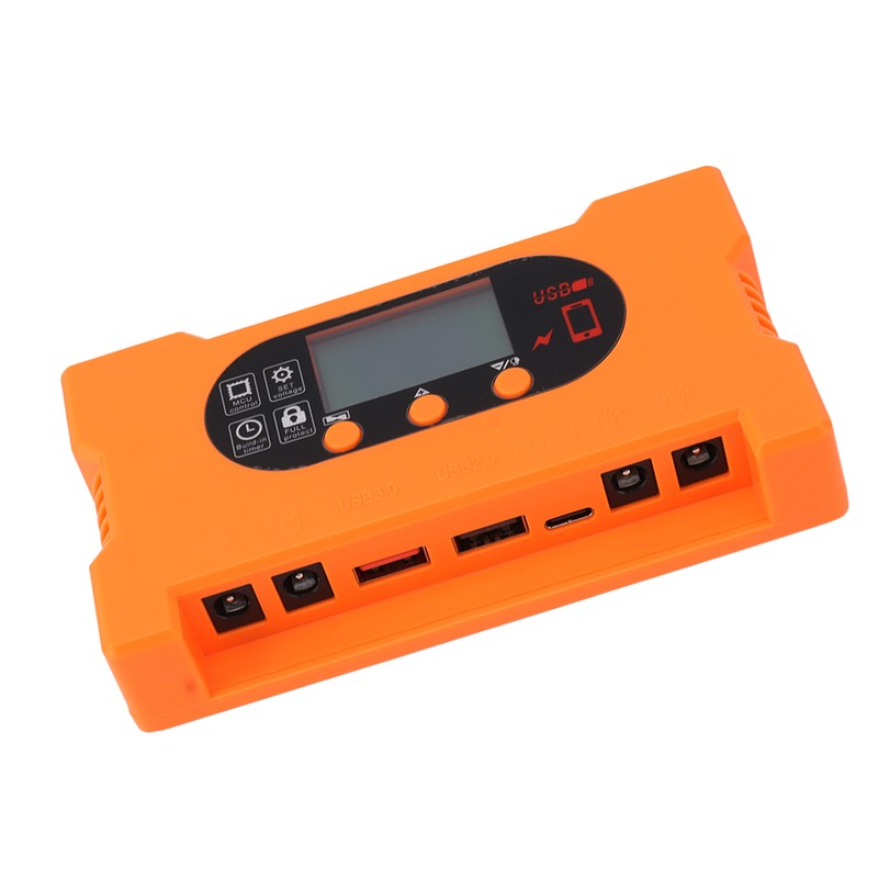 Solar Charge Controller Dual USB Type C Fast Charge Solar