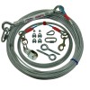 Freedom Aerial Dog Runs 50 FT Heavy Duty FADR-50HD