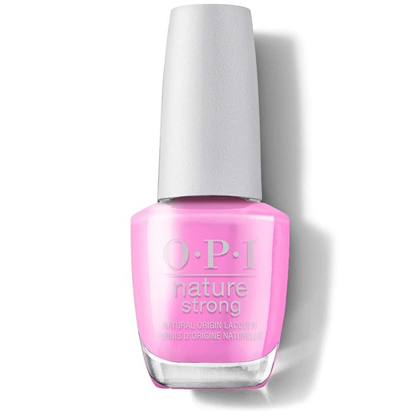 OPI Nature Strong Nail Polish - Long Lasting Nail Polish in Pink and Pink - Vegan Formula with Natural Ingredients - Up to 7 Days Lasting - With ProWide Brush for the Perfect Application