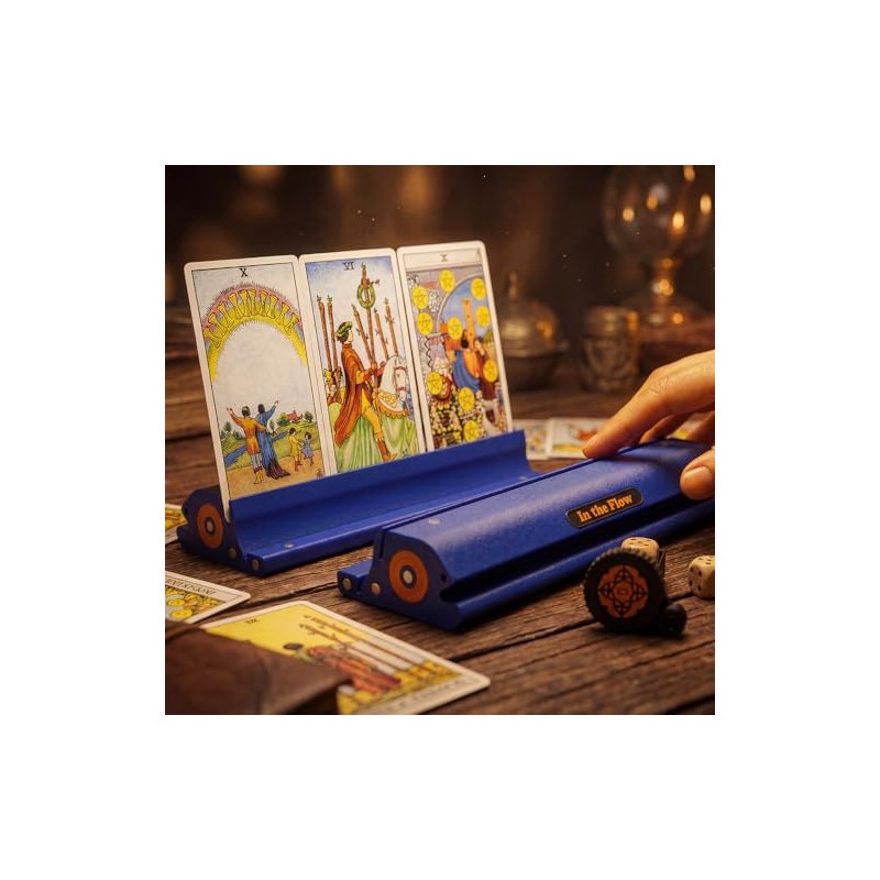 Expandable Playing Card Holder 2-Pack, Royal Blue