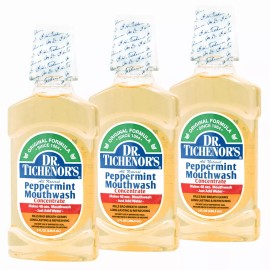 DR. TICHENOR'S Dr Tichenor's Peppermint Mouthwash Concentrate 8 Fl Oz Pack of 3 Fresh Breath