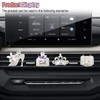 UHANBUT 4PCS Bling Car Air Freshener Vent Clip, Crystal Rhinestone