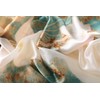 WEIGEER Silk Scarf Women Chiffon Shawl Lotus Scarf White Neckerchief