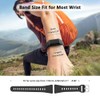 FITVII Silicone Watch Band Compatible FINO 2 Fitness Tracker, Quick