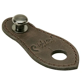 RightOn! STRAPS Guitar Strap, STRAP LINK ENDPIN JACK, Brown