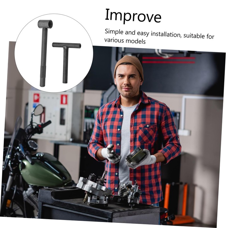 ULTECHNOVO Motorcycle Valve Adjustment Tool Kit 2pcs Valve Screw Wrench