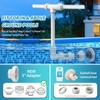Klleyna Water-Fountain Dual Spray Swimming-Pool-Accessories - Upgrade Above/Inground Waterfall Cooler,