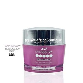 Z.D.L Skin Doctor Egyptian Glow. Pure White With Vit. C. Anti Spots Face Cream. Spf50