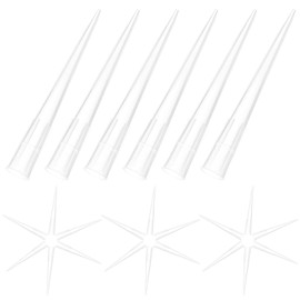 Milisten 50pcs Floral Water Tubes Clear Plastic Pointed Floral Vials Fresh Flower Arrangement Supplies for Bouquet (M)