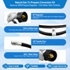 Natural Gas to Propane Conversion Kit,for Weber Natural Gas Conversion