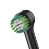 Waterpik Triple Clean Complete Care Replacement Brush Heads, Black, OTRB-3WB,