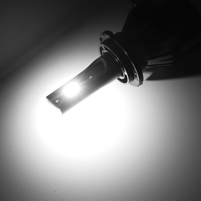2PCS 60W White Light Car LED Integrated Headlights SuperSpotlight Built