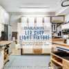 DAKASON 4-Pack 4FT LED Closet Light Fixture, 4-Foot Flush Mount