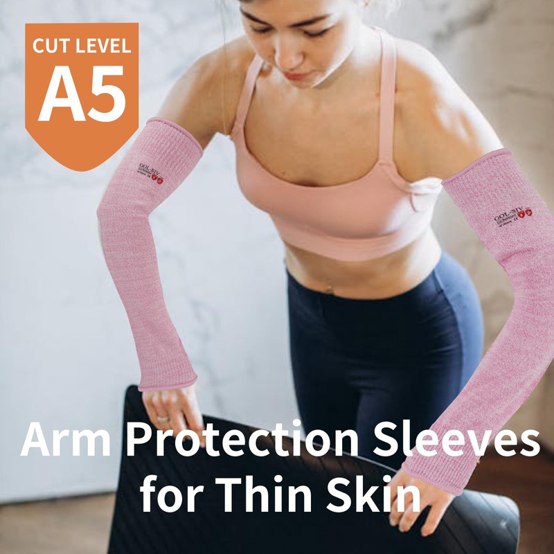 GOL-SIV Arm Protectors for Thin Skin and Bruising, Cut Resistant