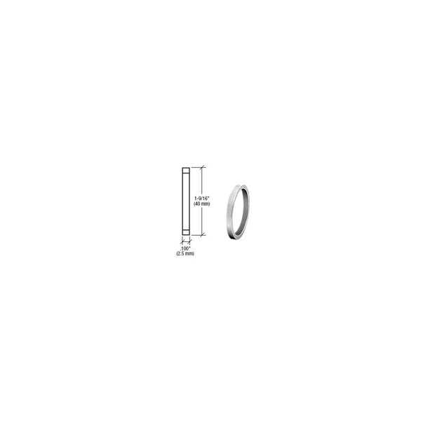 C.R. LAURENCE DRA100SA CRL Satin Anodized .100" Straight Cylinder Ring