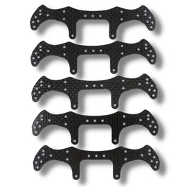 TAGATORON Carbon Rear Wide Bumper (1.5mm) Set of 5