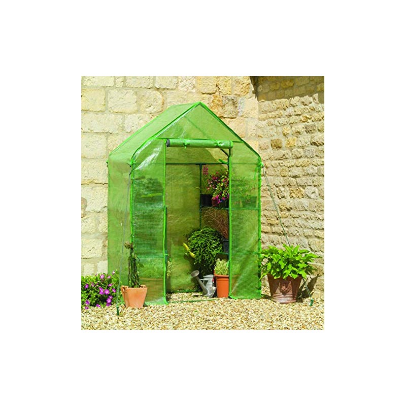 Gardman 7620 Greenhouse, Walk-in, Green