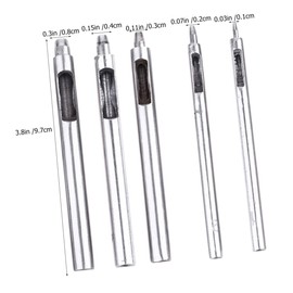 LALAFINA 1 Set Leather Punch Durable Puncher for Belt Watch Band and Crafting Projects Efficient and Smooth Incisions for DIY Leatherwork