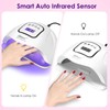 UV Gel Nail Lamp,150W UV Nail Dryer LED Light for