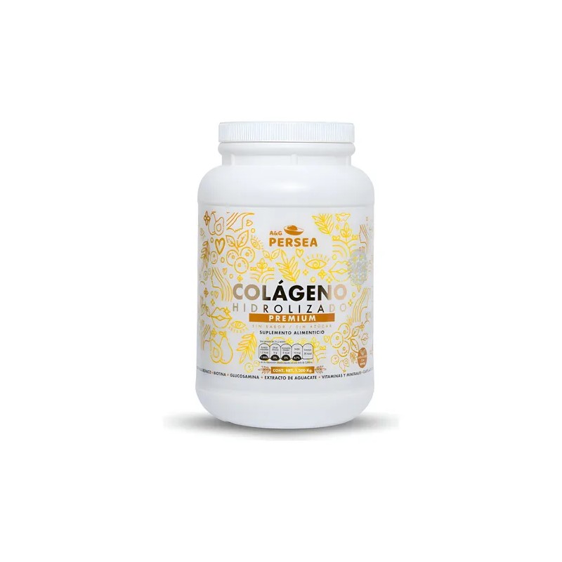 Ag Persea- Colageno Hidrolizado Premium 1.2 Kg-sin Sabor