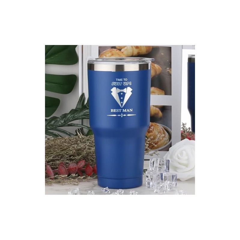 pengtai Best Man Proposal Gifts,Best Man 30oz Tumbler Gift for